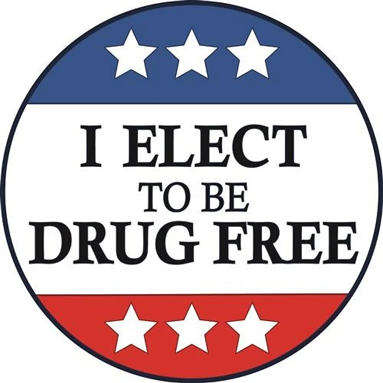 Drug Free Pin
