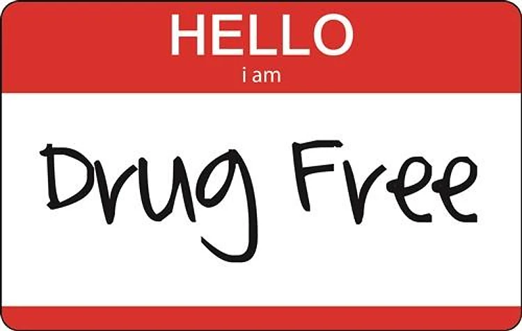Hello Im Drug Free