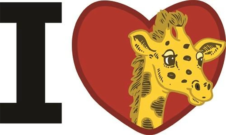 I Love Giraffes