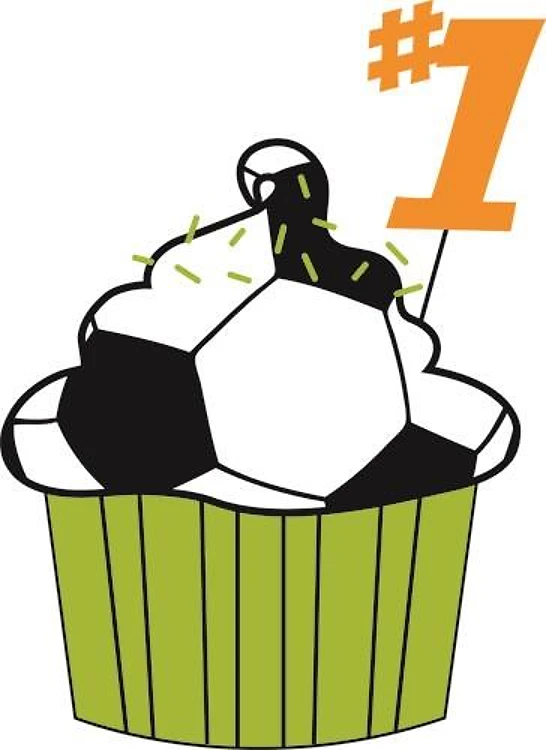 Soccer Cupcake