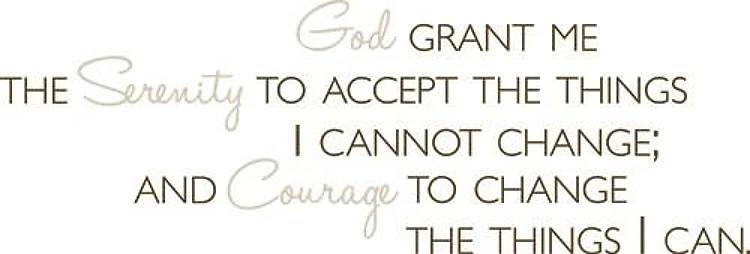 Serenity Prayer