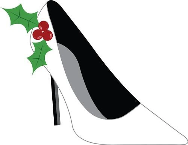 Christmas High Heel