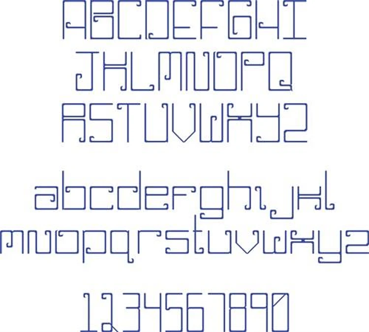 Square Font