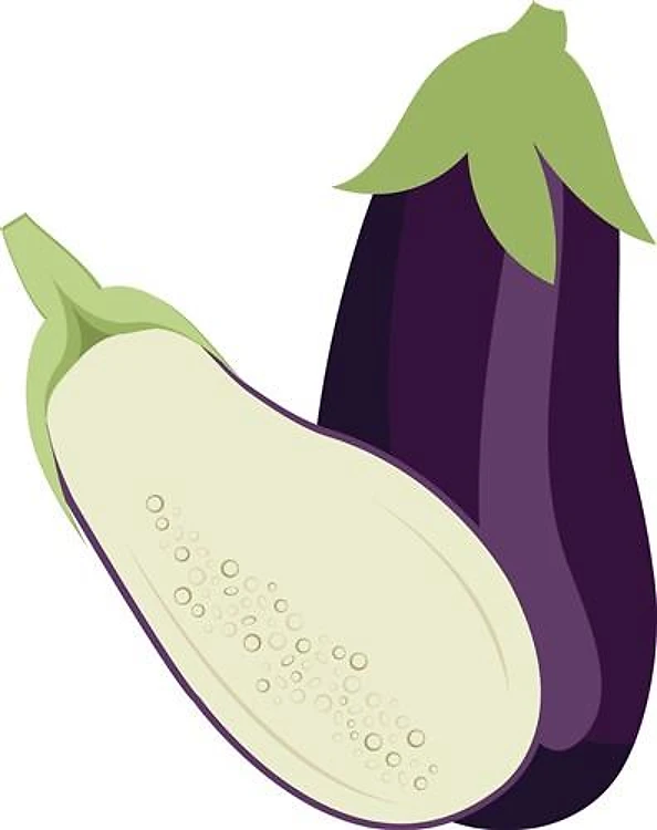 Eggplant Halves