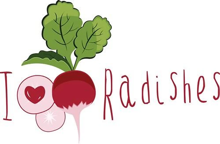 I Love Radishes