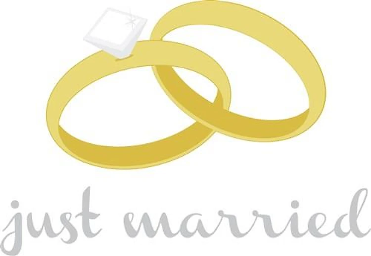 Just Married Rings