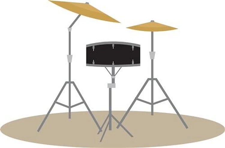 Snare and Cymbal