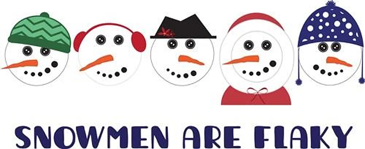 Flaky Snowmen