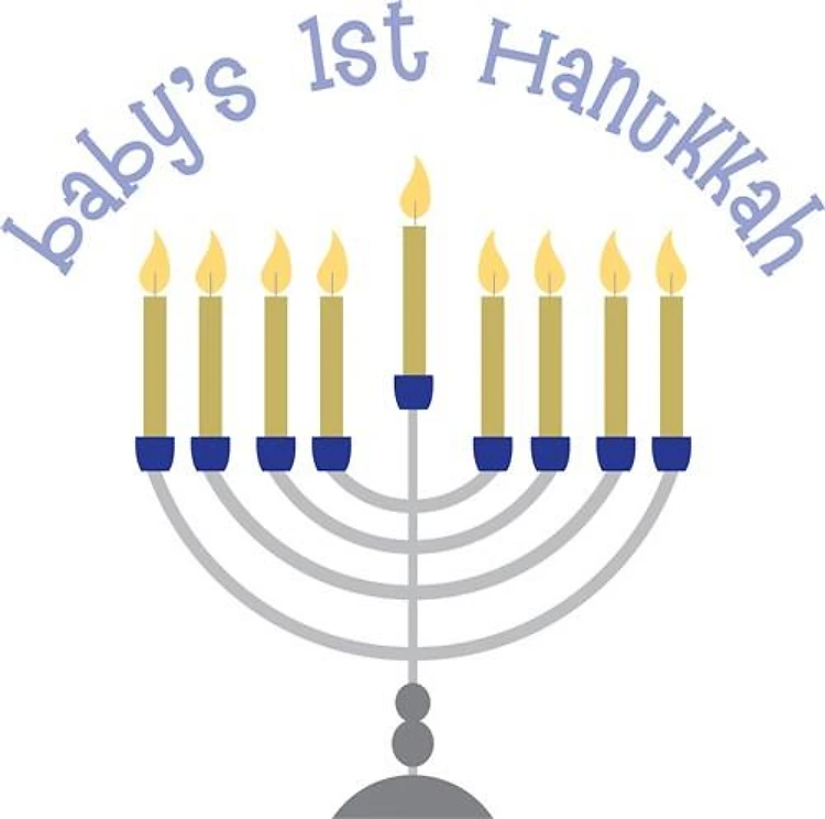 Babys 1st Hanukkah
