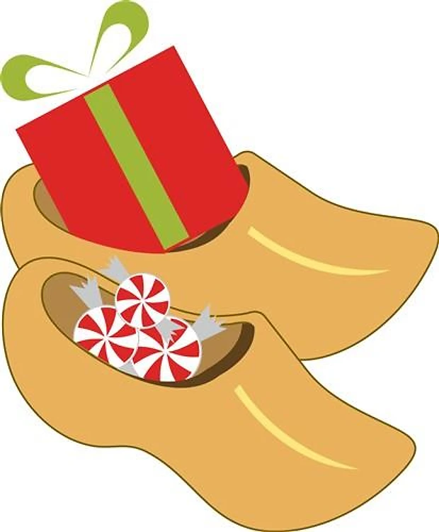 Christmas Wooden Shoes