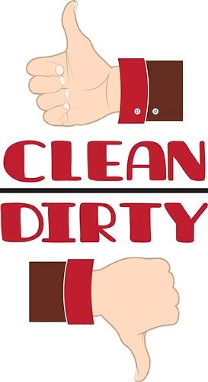 Thumbs Clean Dirty