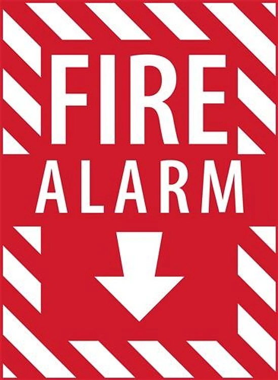 Fire Alarm Sign