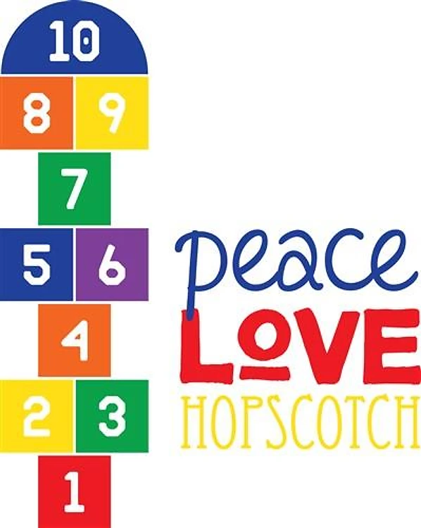 Peace Love Hopscotch