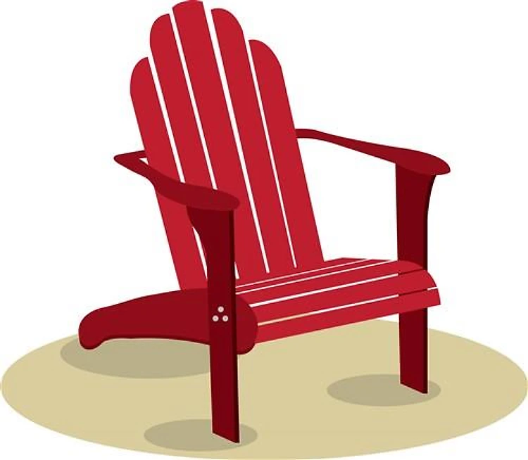 Red Beach Chair