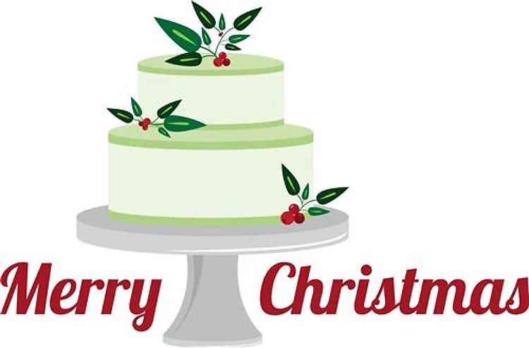 Merry Christmas Cake