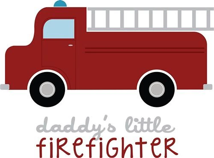 Daddys Little Firefighter