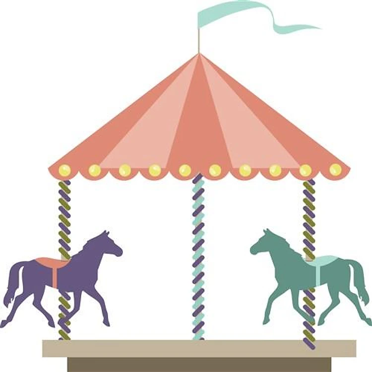 Amusement Park Carousel