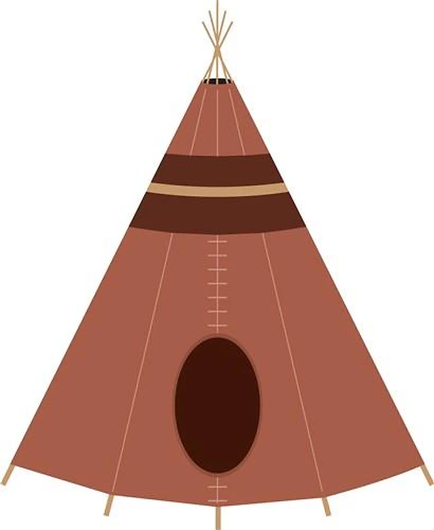 Brown Teepee