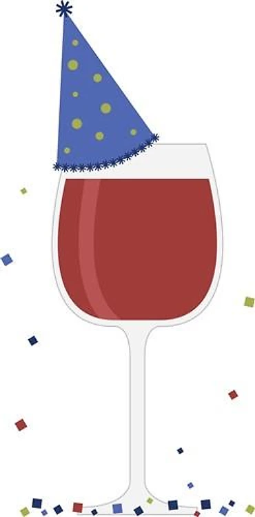 Party Hat Wine