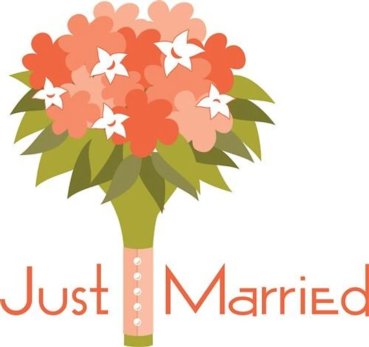Just Married Bouquet