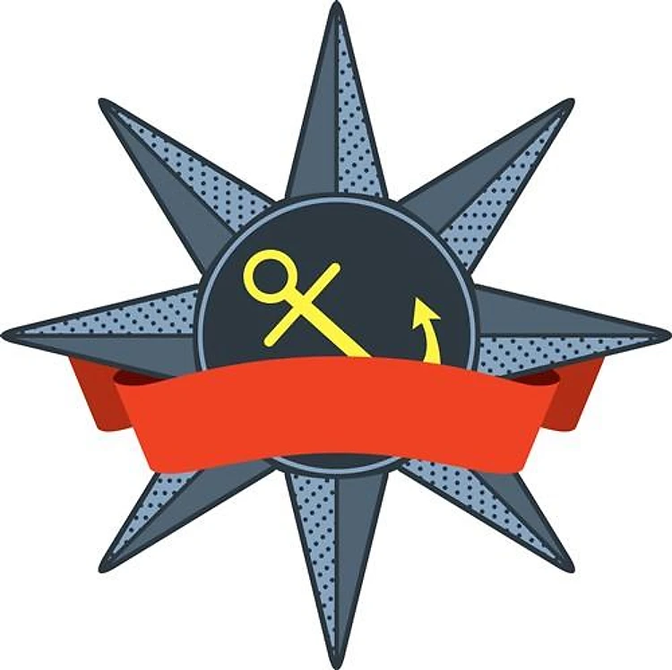 Nautical Anchor & Star