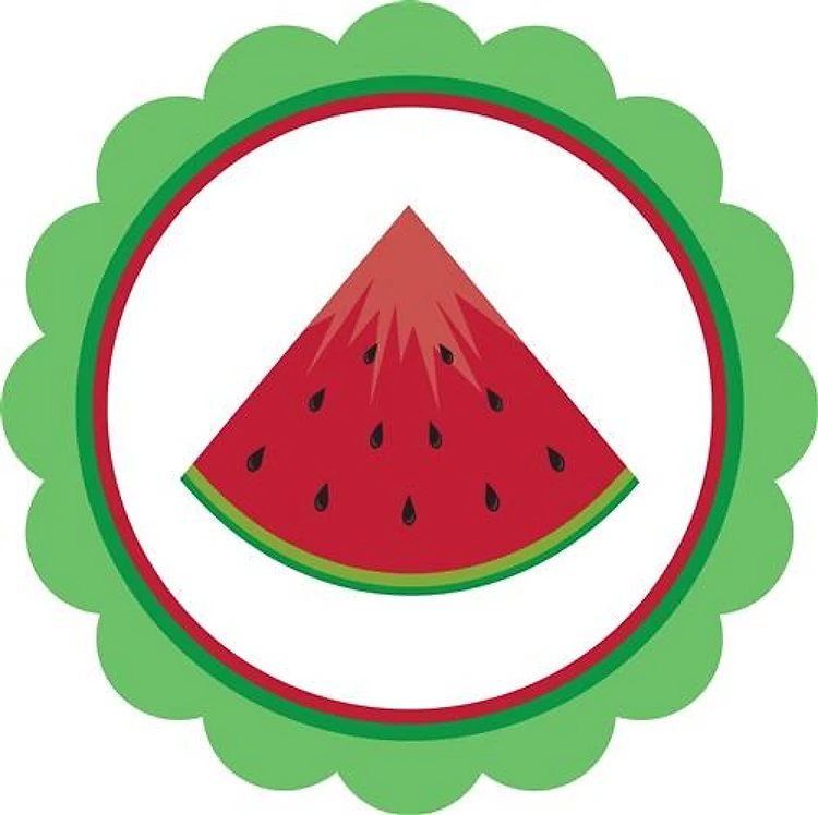 Sweet Watermelon Circle