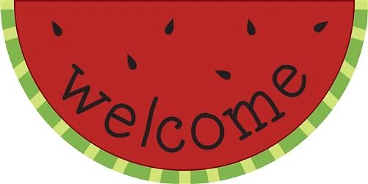 Welcome Watermelon Slice