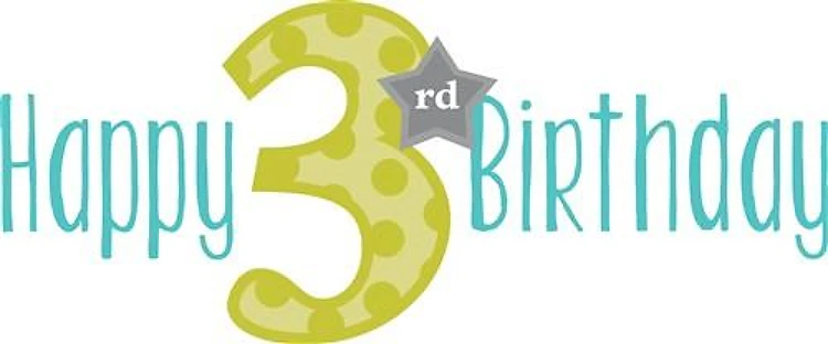 Happy 3rd Birthday