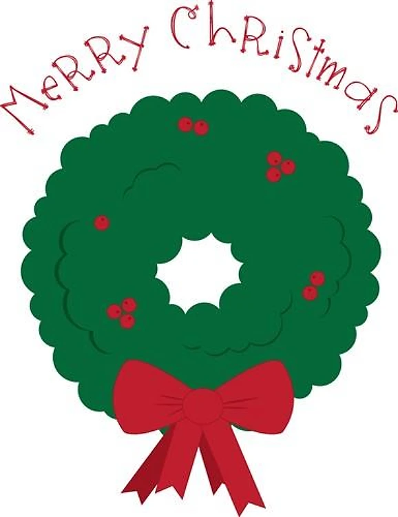 Merry Christmas Wreath