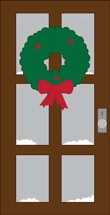 Festive Front Door