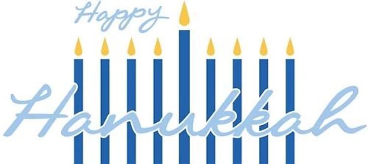 Happy Hanukkah Candles