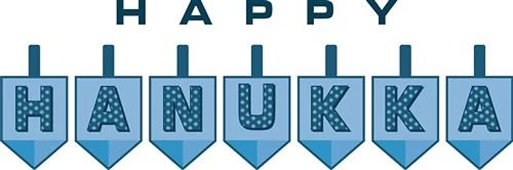 Happy Hanukkah Dreidels