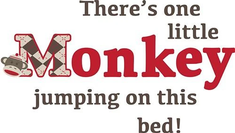 Monkey Jumping On The Bed