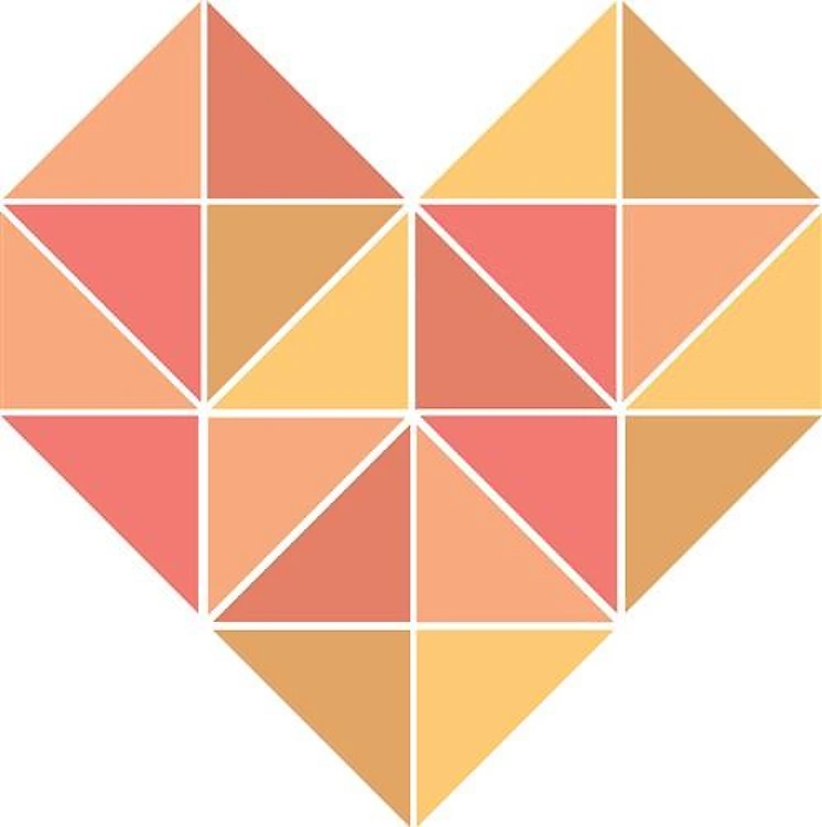 Stained Glass Heart