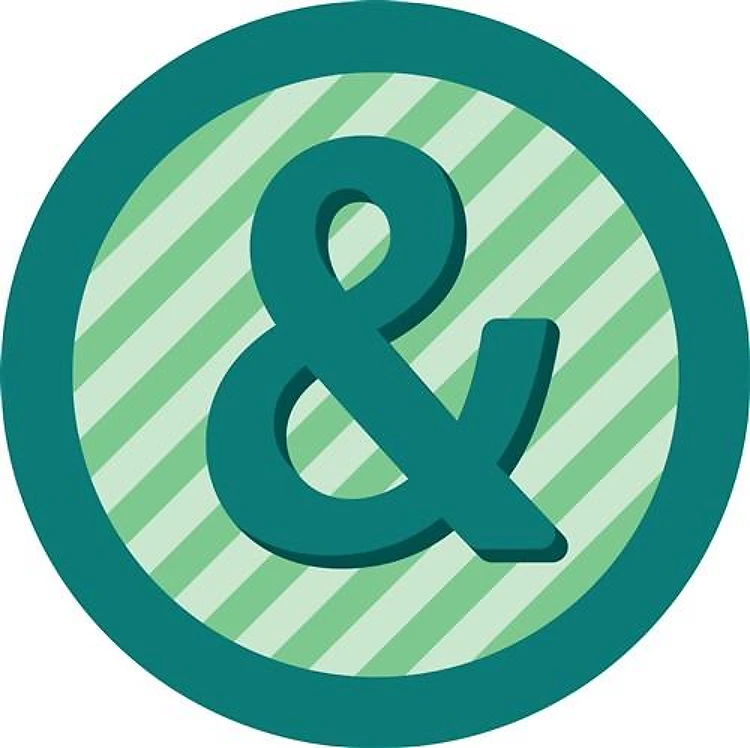 Striped Ampersand