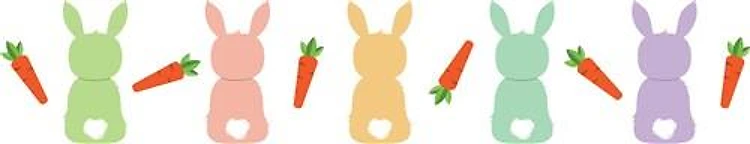 Carrot Bunny Border