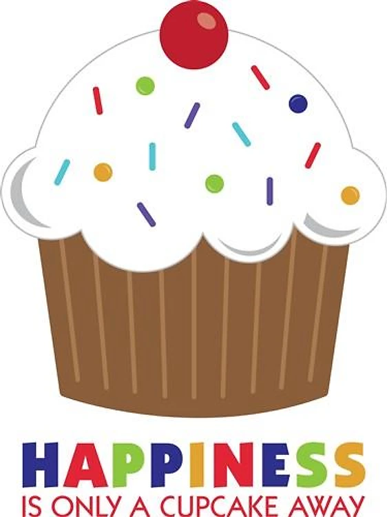 Happiness Cupcake