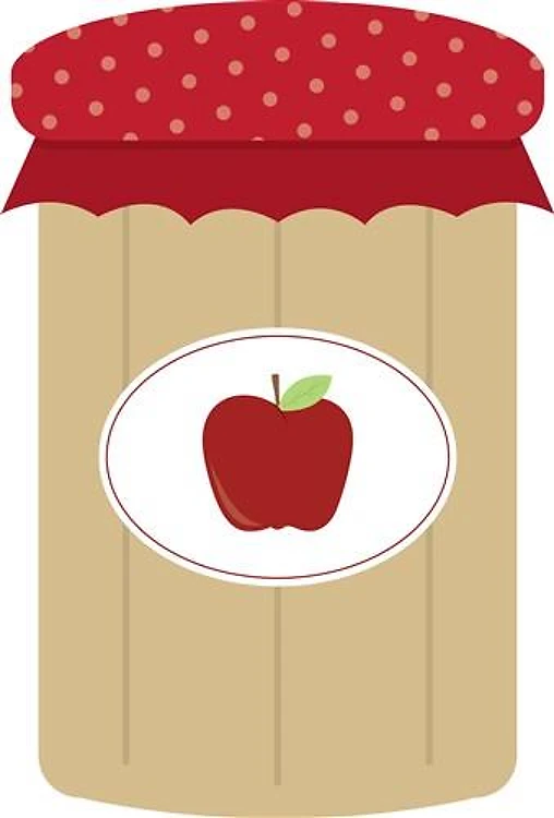 Apple Jam Jar
