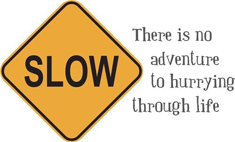 Hurrying Through Life