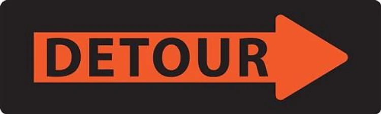 Detour Sign