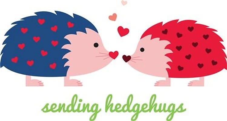 Sending Hedgehugs