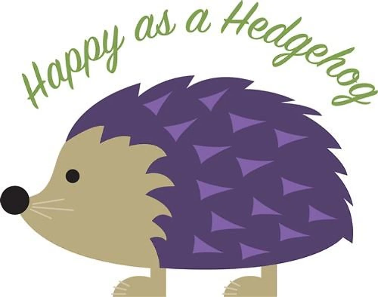 Happy As Hedgehog