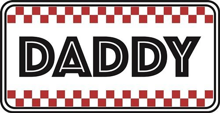 Daddy Plate