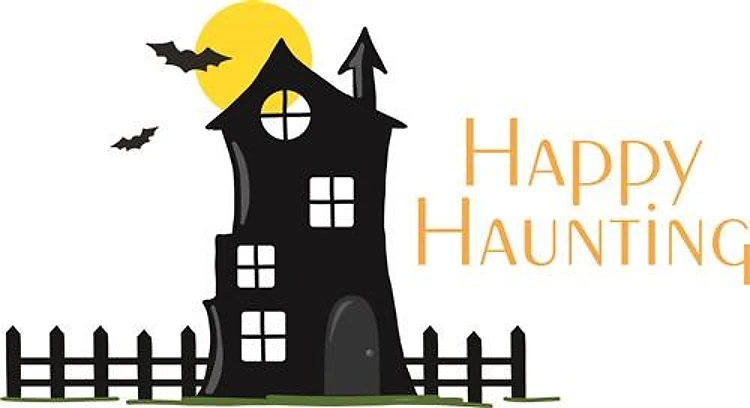 Silhouette Haunted House