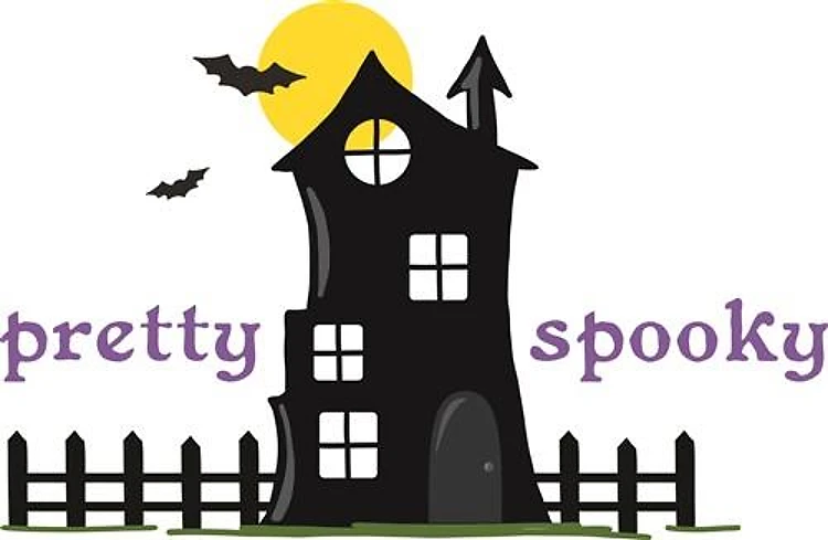 Silhouette Haunted House