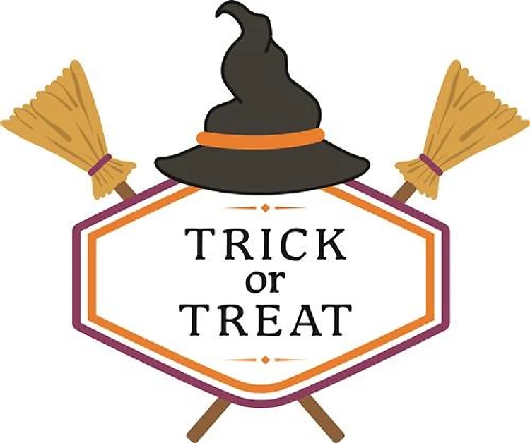 Halloween Witch Broom Sign