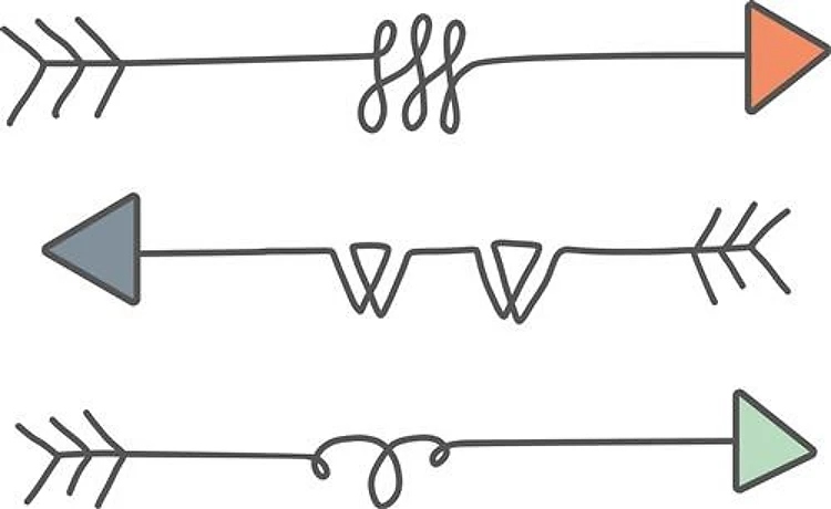 Art Deco Arrows