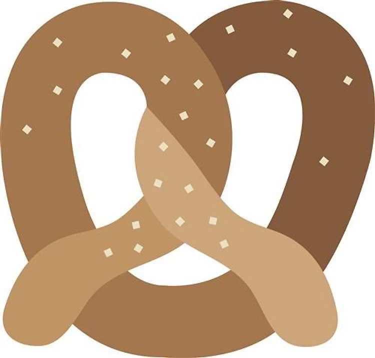 German Oktoberfest Pretzel