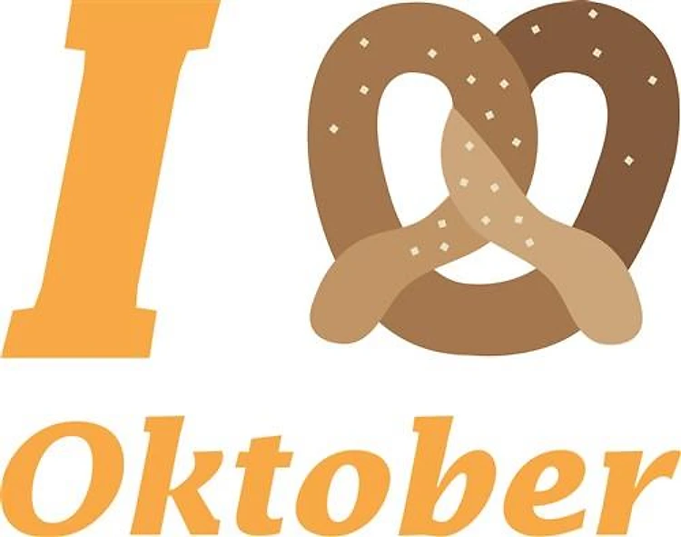 German Oktoberfest Pretzel