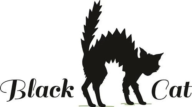 Halloween Black Cat Silhouette